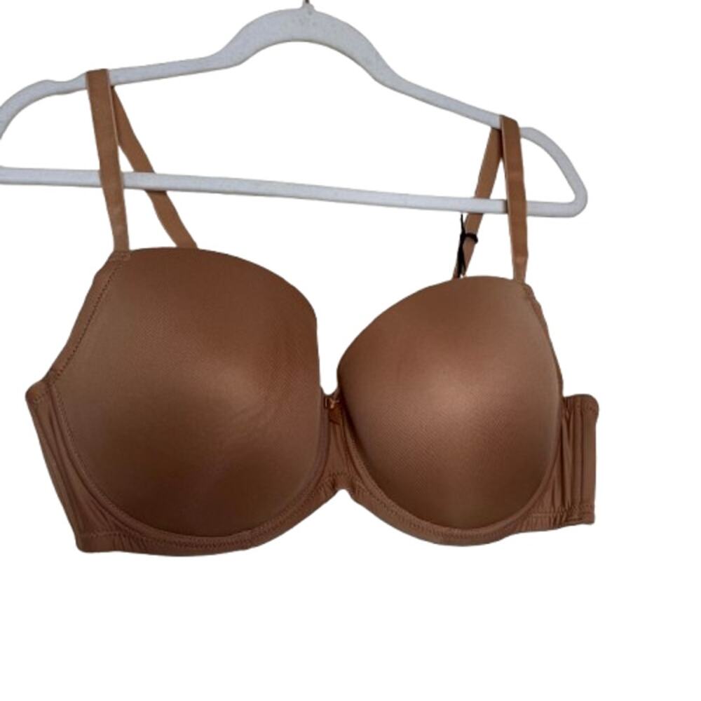 Ivory Rose Curve Women’s Plain T-Shirt Bra Beige Underwire 38E NWT